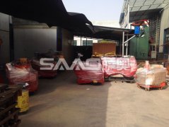 批量小型壓路機，降塵霧炮成功發(fā)往目的地
