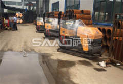 小型壓路機,100L灌縫機等設備成功發(fā)出