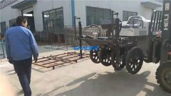 薩奧機(jī)械一臺混凝土激光整平機(jī)成功出口